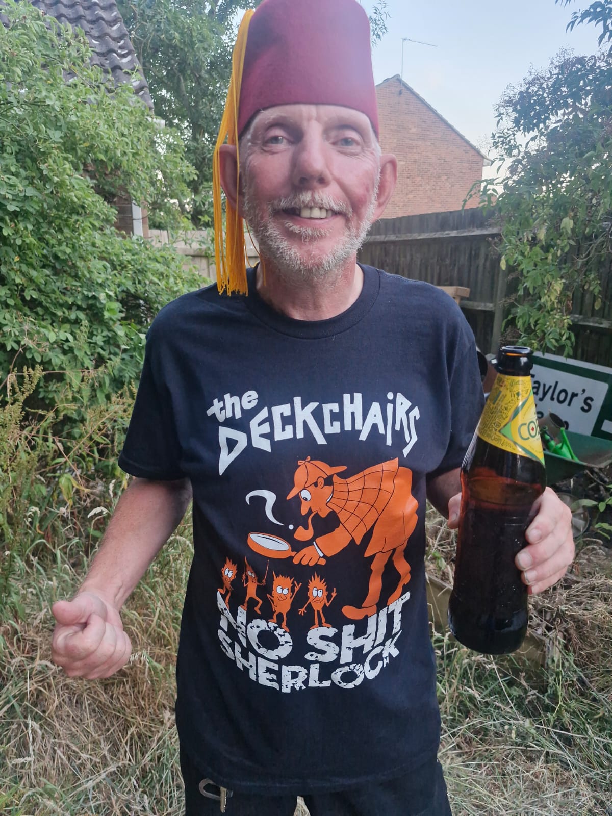 No Shit Sherlock T Shit - Image 4